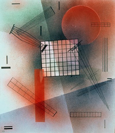 Compositie, 1928 door Wassily Kandinsky